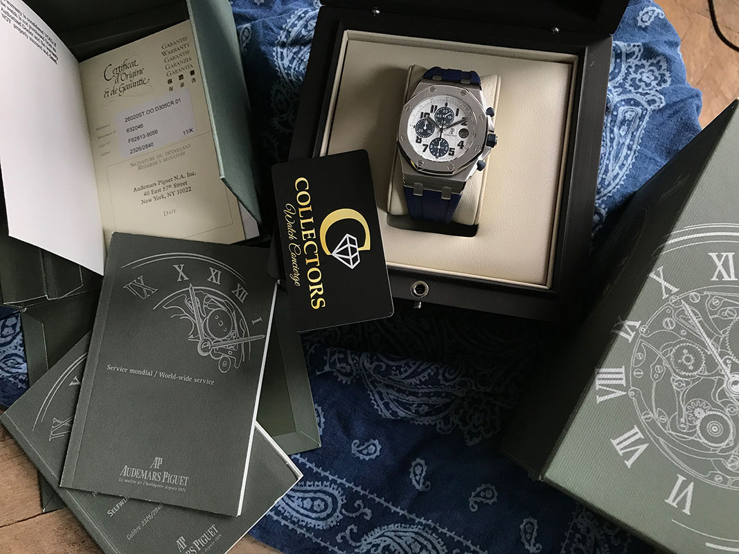 FSOT Audemars Piguet ROOS Chronograph REF 2602ST.OO.D305CR1 Box