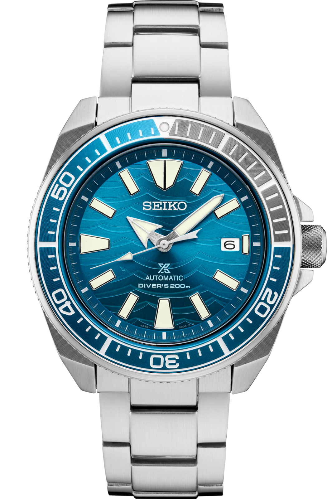 seiko automatic blue