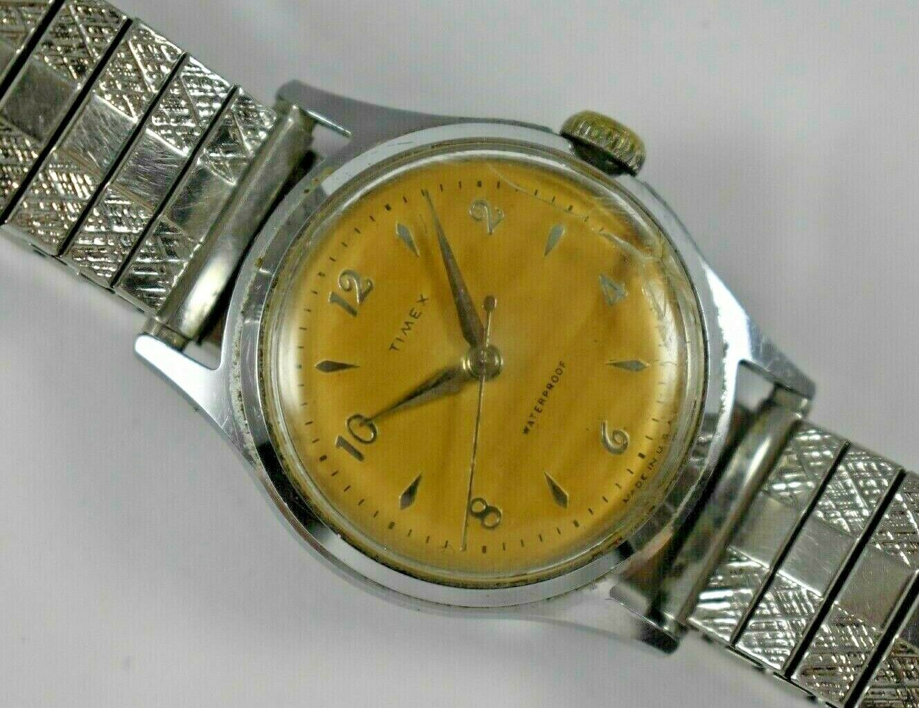 timex waterproof watch vintage