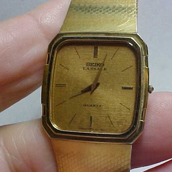 RARE SEIKO LASSALE ALL GP WRISTWATCH MESH STYLE BAND MODEL 6730-5059 WORKS  GREAT | WatchCharts