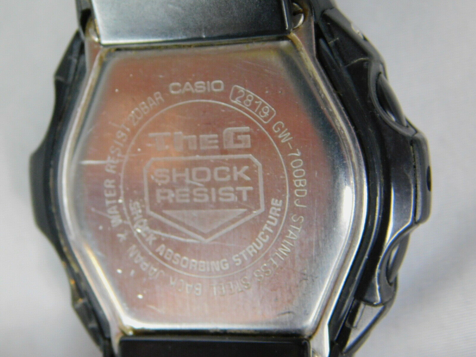 Casio G-SHOCK Solar Wave Ceptor GW-700BDJ (2819) JAPAN #5ijo