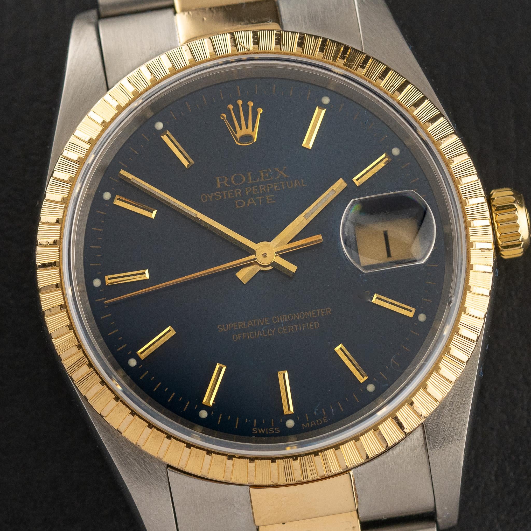 Rolex swiss movt outlet 23k 30m oyster perpetual