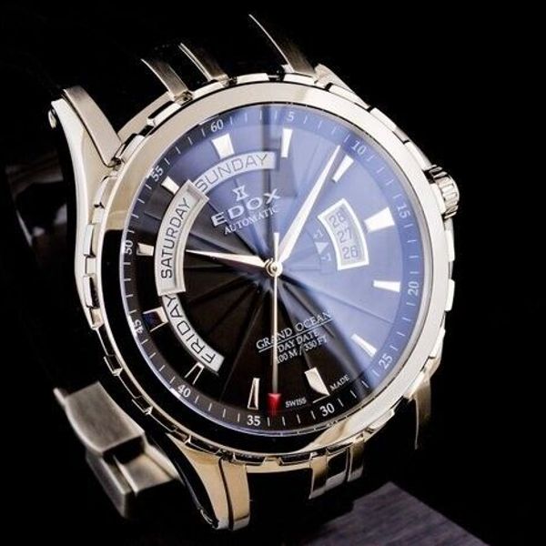 Edox 83006 SCA NIN Men's Grand Ocean Automatic Watch (New with box ...