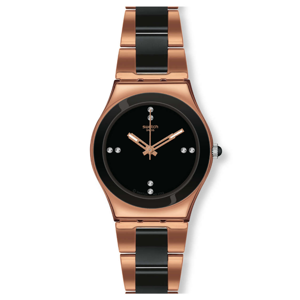 Swatch Rose Pearl Black (YLG123G) Market Price | WatchCharts