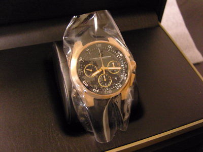 Porsche Design P6620 Dashboard 18K Rose Gold Men s Chronograph NEW