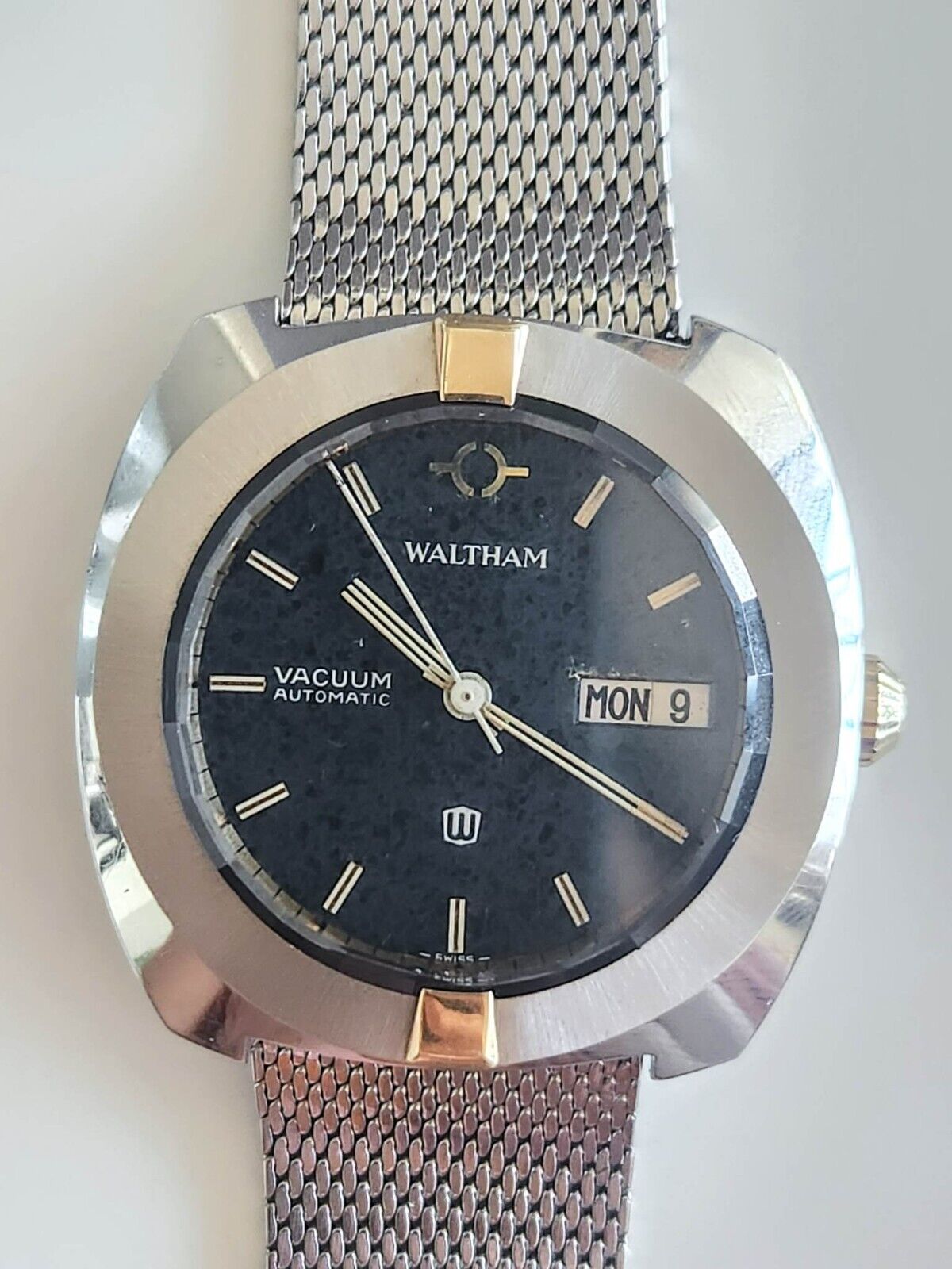 Waltham Vacuum Chronometer 1968 Very Rare Vintage Watch