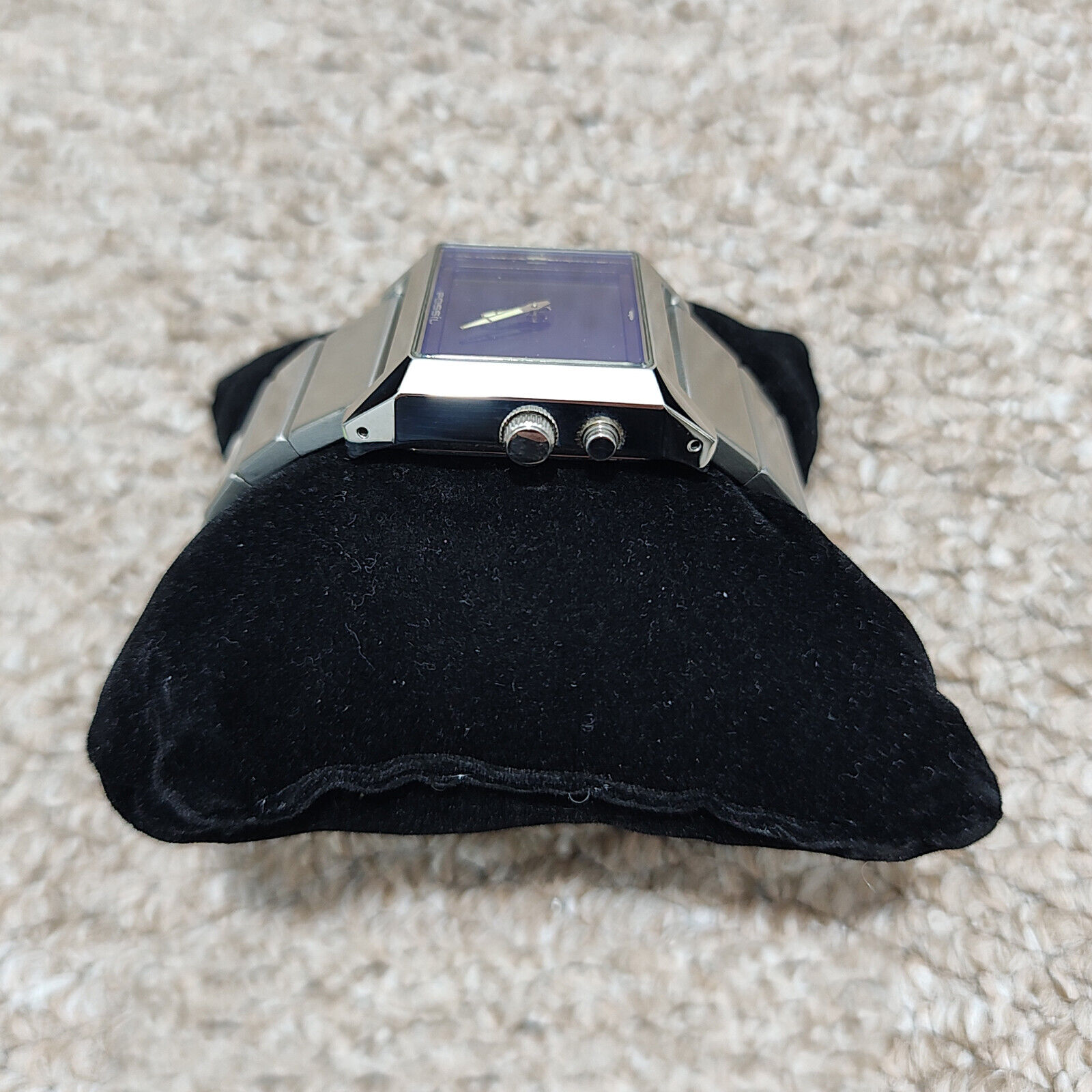RARE Mens Fossil Big Tic Metamorphix Animated Matrix Code Watch JR