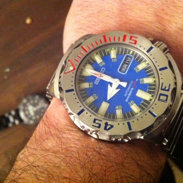 Seiko Monster Blue SKZ213K1 Limited edition | WatchCharts