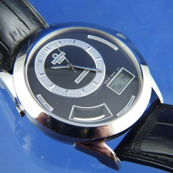 Junghans Radio Controlled World Timer FM Watch - 056/4501 -Best Price ...