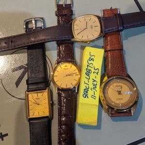 アンティーク! SEIKO SQ 8123-5270 メンズ　腕時計 Vintage Seiko SQ Day Date Classic Watch 8123 522LT Stainless