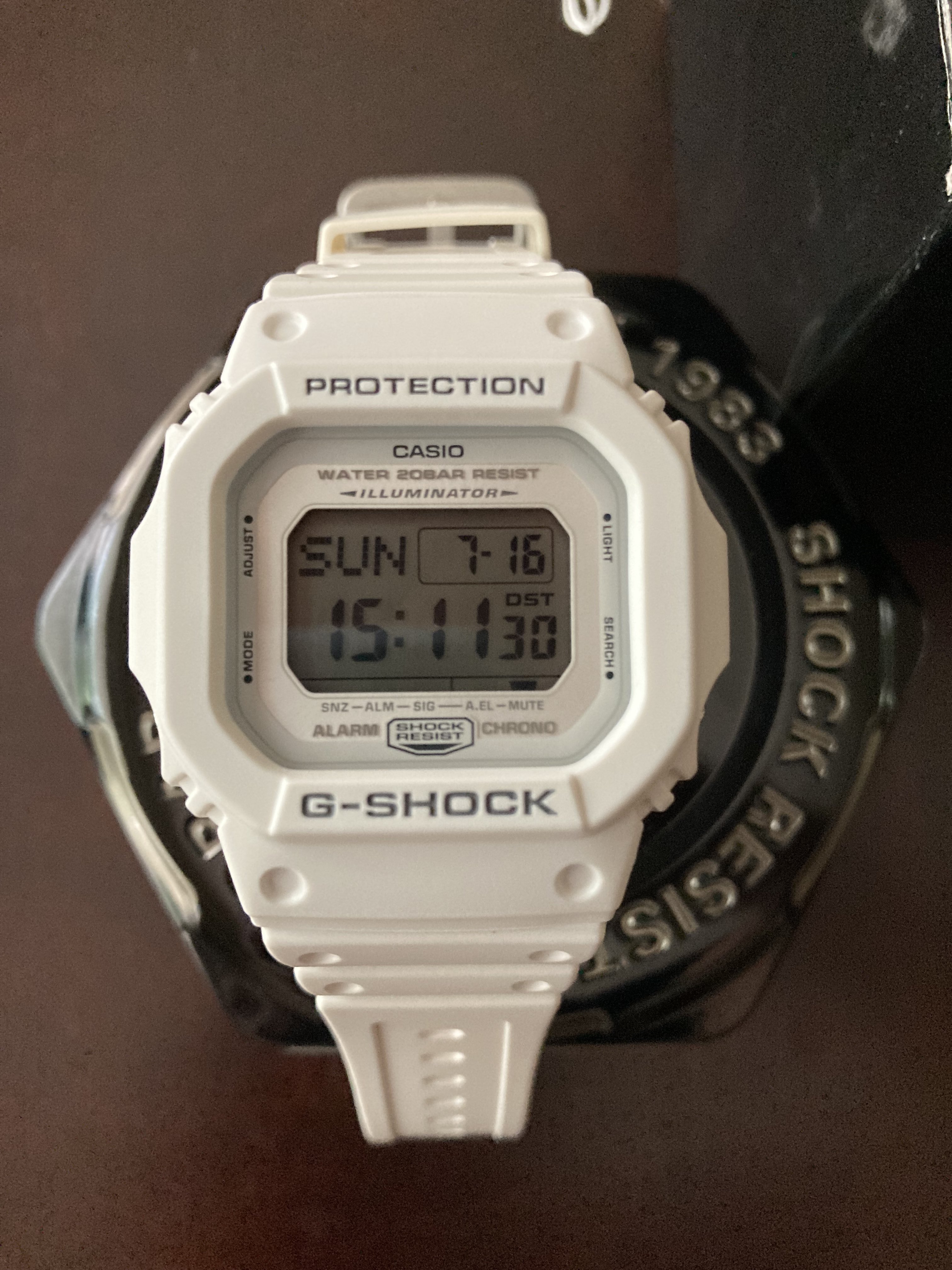 50 USD] FS: Casio G-Shock White Square DW-D5600P-7DR | WatchCharts