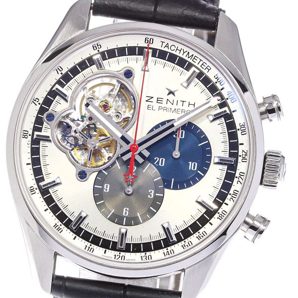 ☆Good product ★With box and warranty card [ZENITH] Zenith El Primero ...