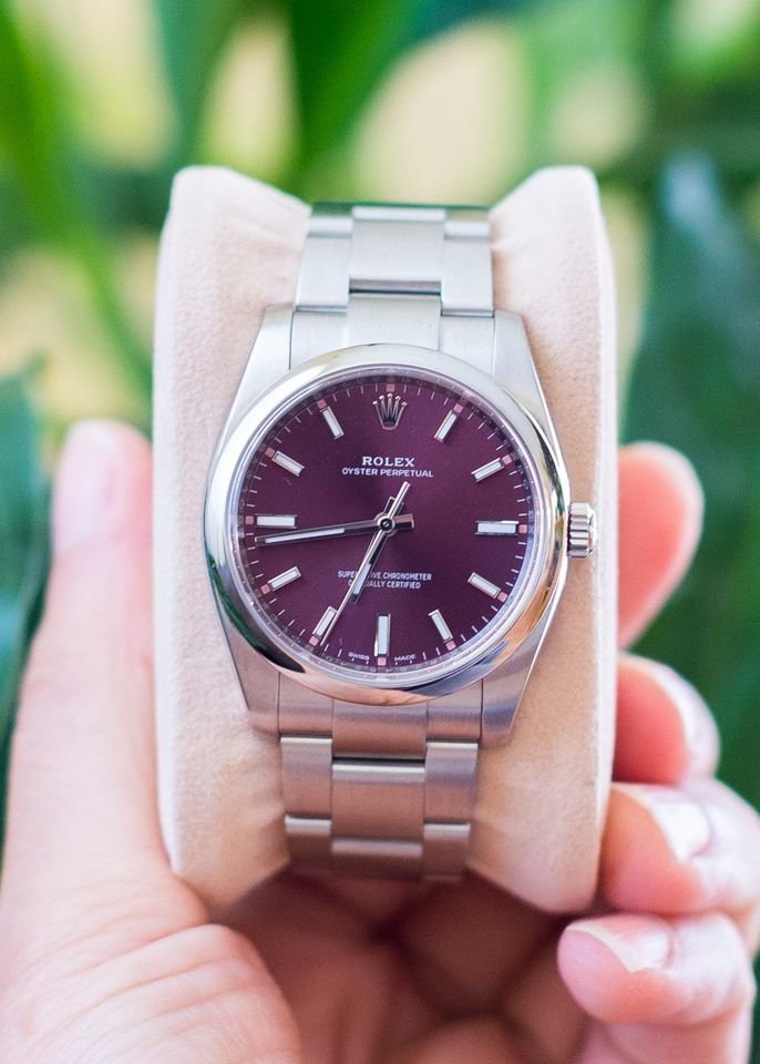 Oyster perpetual best sale grape dial