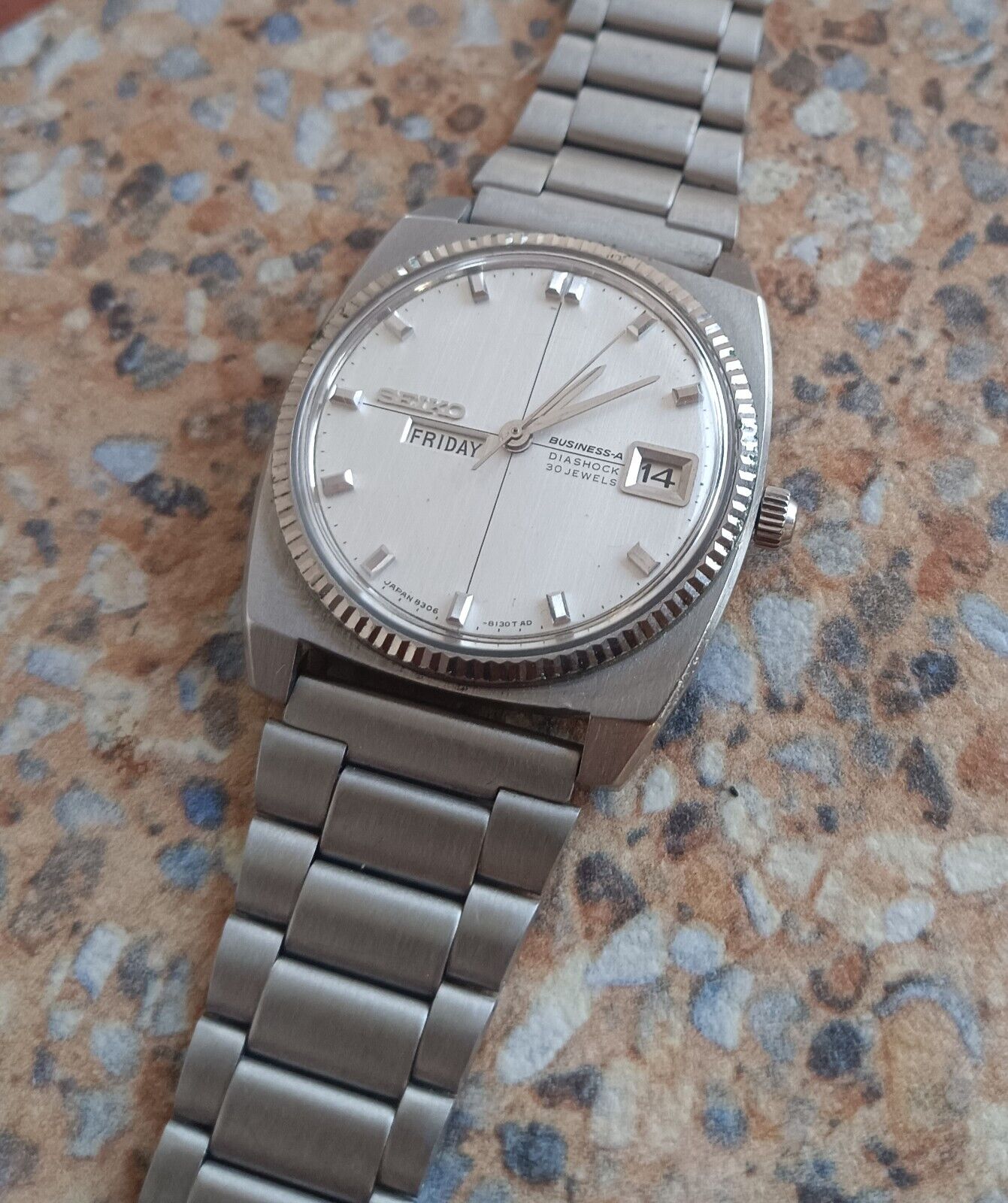 Vintage Seiko Business-A 30 Jewels Automatic 8306 8071 JDM
