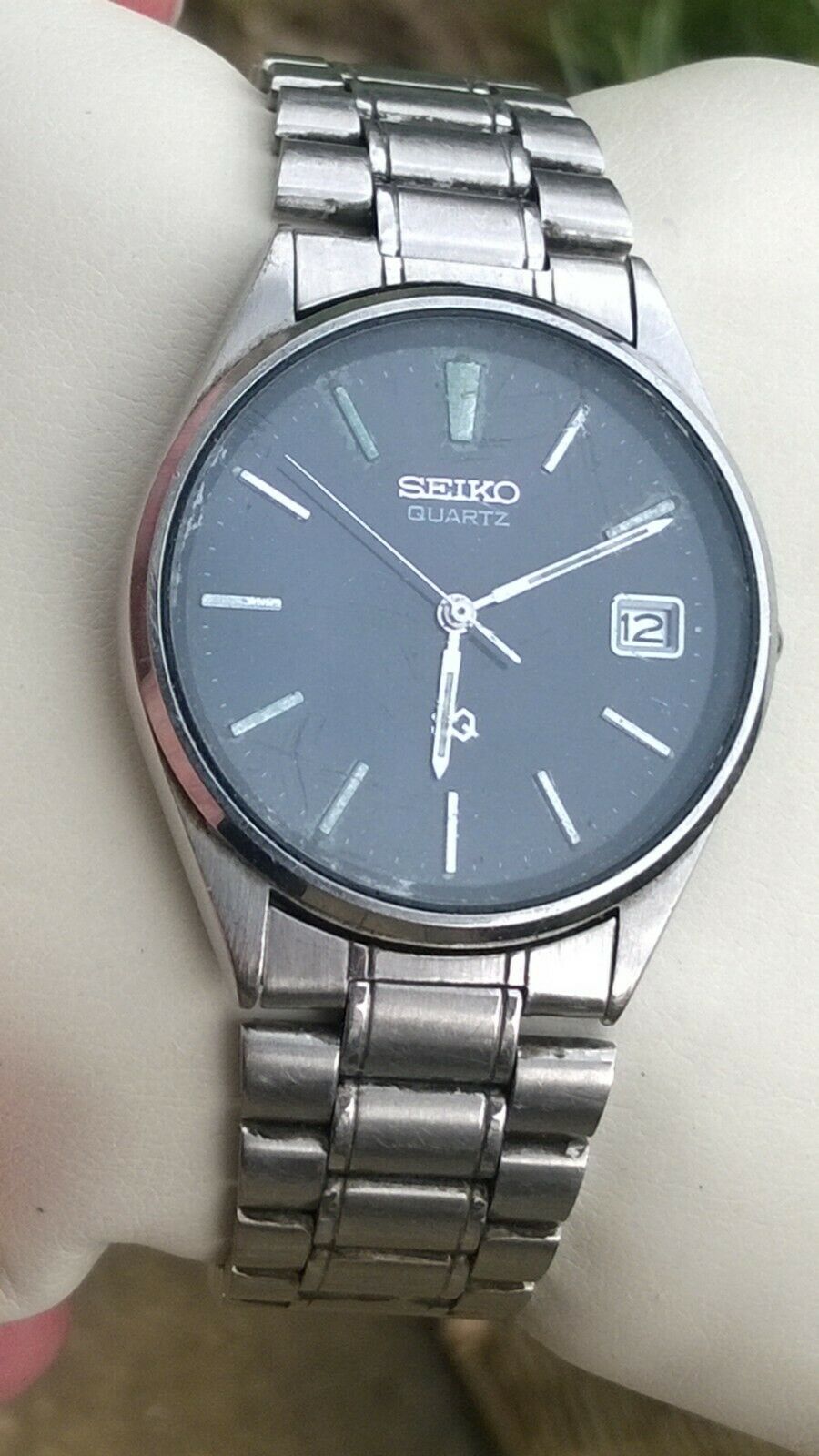 Seiko Mens Vintage Quartz Watch 8122 8000 WatchCharts