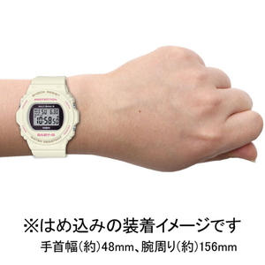 Casio [Domestic regular goods] BABY-G Solar radio ladies type BGD