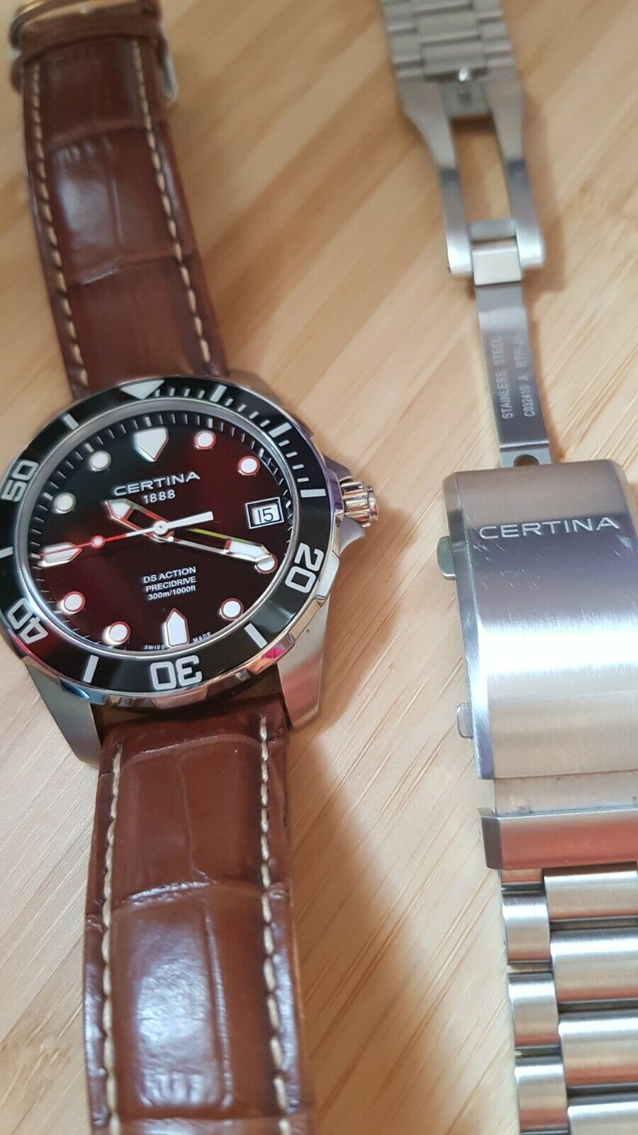 Certina DS Action Precidrive Divers Watch C0324101105100 RRP 550 pre owned WatchCharts Marketplace