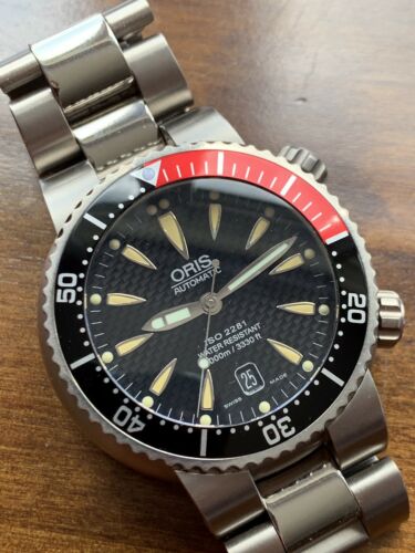 Oris TT1 1000m Titanium Divers Watch ISO 2281 WatchCharts