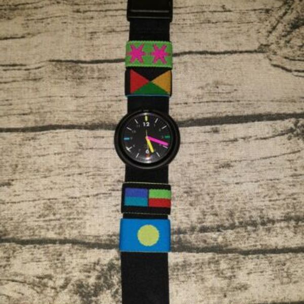 Retro Vintage Pop Swatch Watch Late 80s Early 90s Swiss Made WatchCharts Marketplace