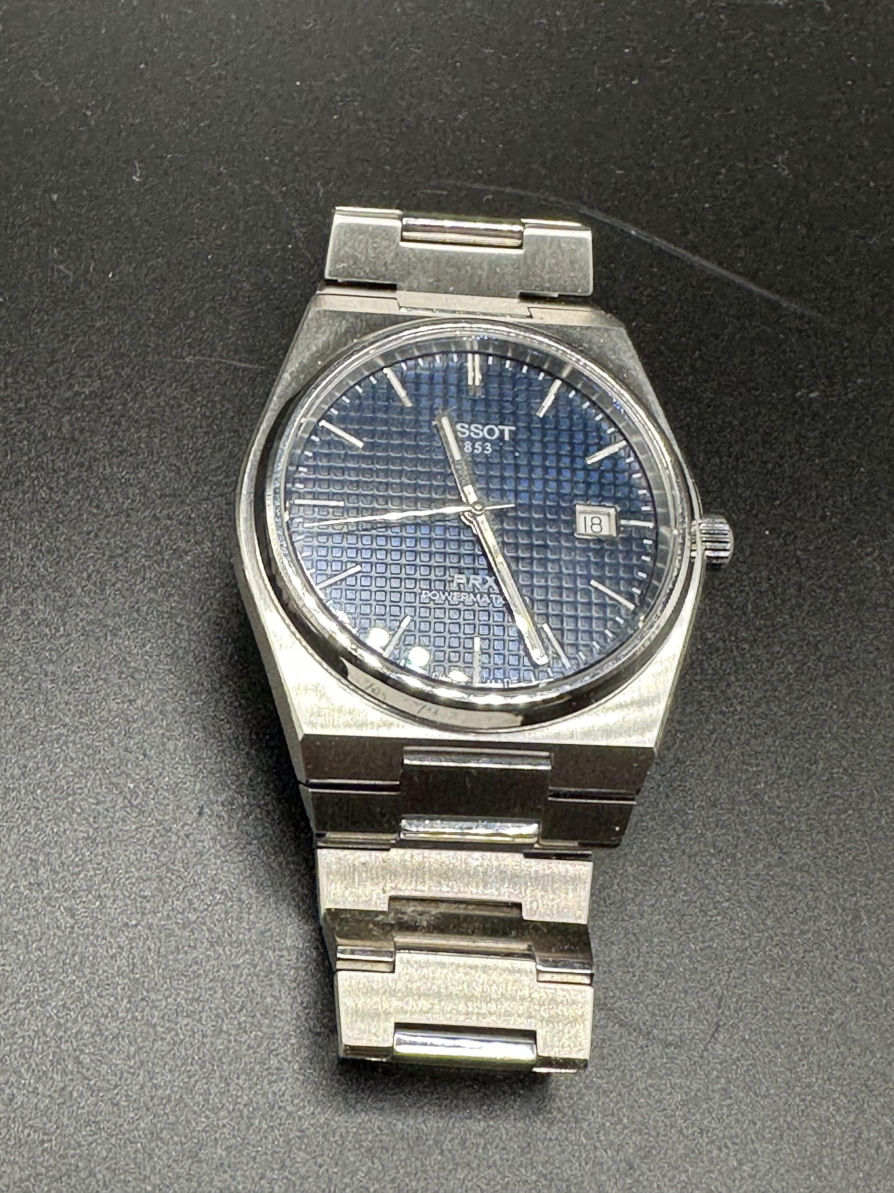 tissot prx gmt