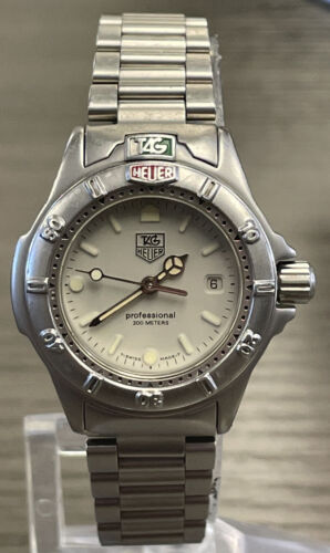 Tag Heuer Professional 999 708A Stainless Steel Gray Dial 30mm