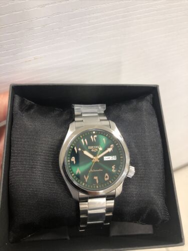 Seiko SRPH49k1 Automatic Arabic Numbers Green Dial Men Watch (limited  Quantity) | WatchCharts