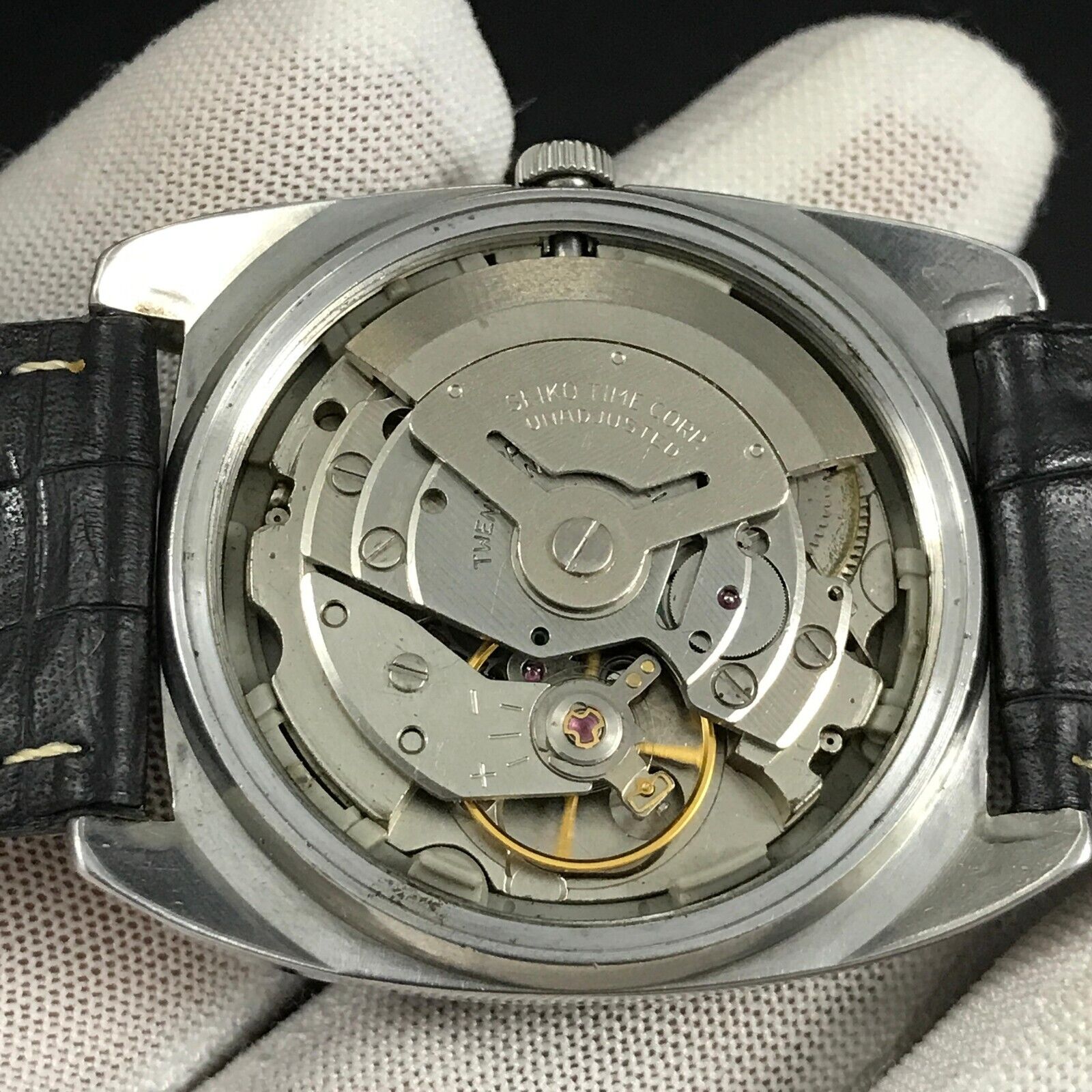 Rare!!! Vintage Seiko 5 Automatic Textured Dial Japan Made Men's