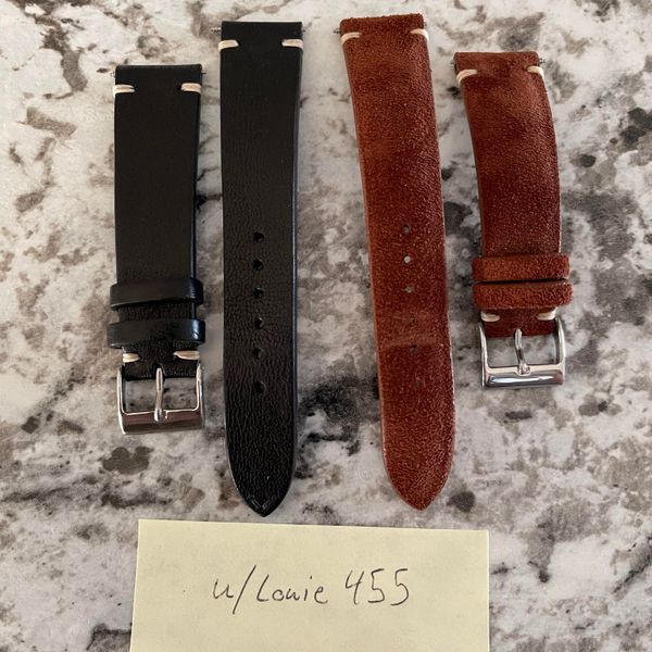 [WTS] 20mm JPM Leather Straps for Omega Speedmaster Professional