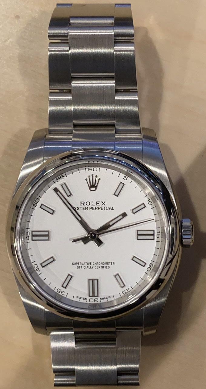 Wts Rolex Oyster Perpetual White Boxes And Papers Watchcharts