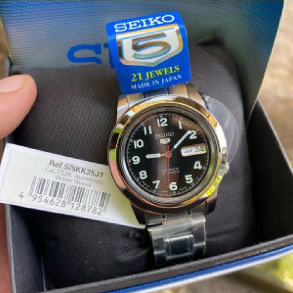 JAPAN MADE*Seiko 5 SNKK35J1 Men's Automatic Stainless Steel