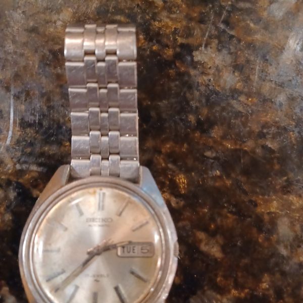 Seiko Vintage Silver Men's Watch Purchased New 1975 WatchCharts — free download