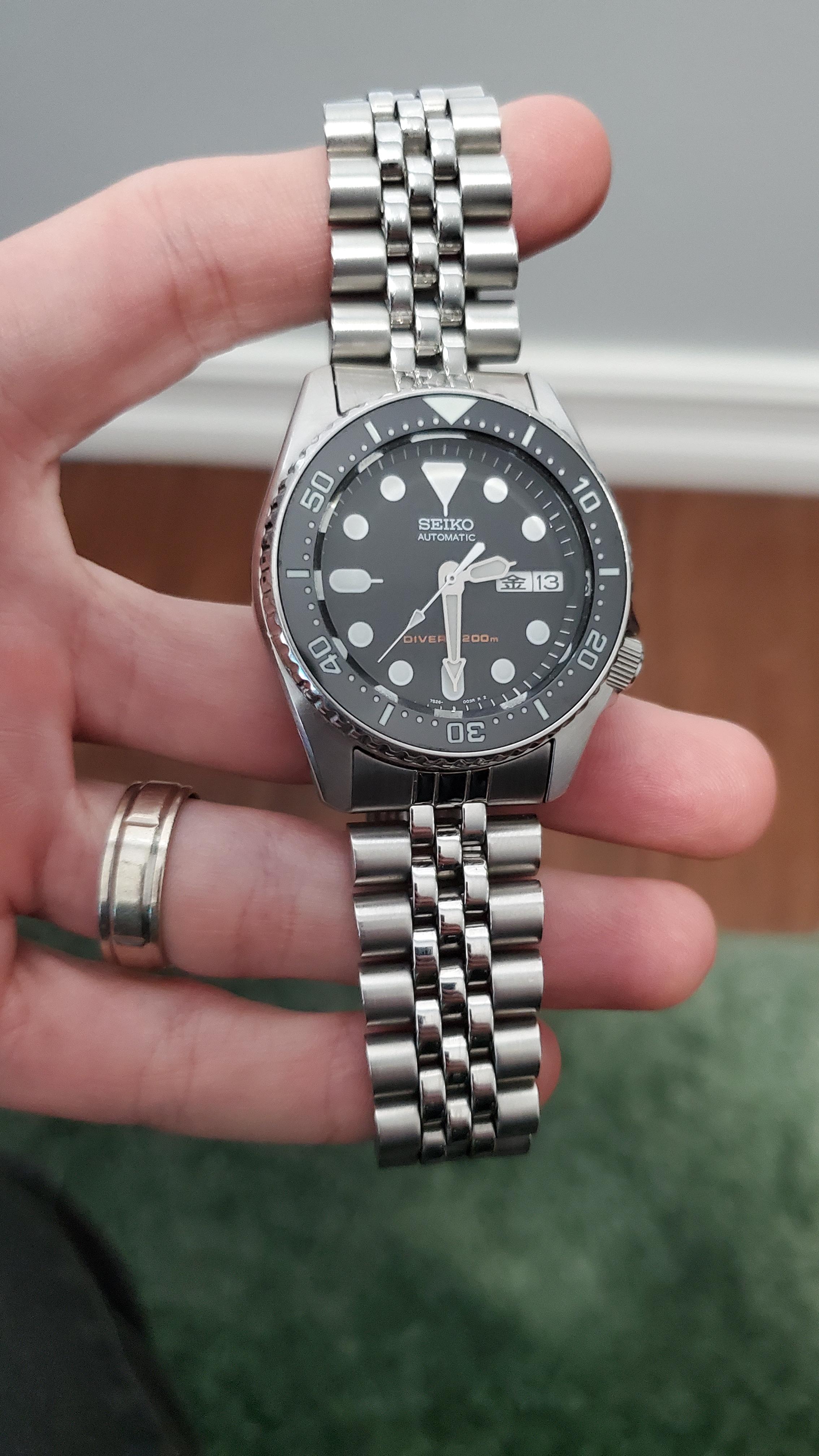 Seiko Diver Skx013 Reddit WTS] Seiko SKX013 With Jubilee