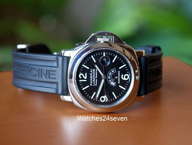 FS Panerai PAM 27 A Luminor Marina Power Reserve Silver Arrow