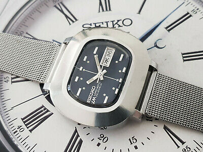 NICE & RARE VINTAGE SEIKO LM LORD MATIC 5606-5011 AUTOMATIC DARK BLUE DIAL  GENTS | WatchCharts