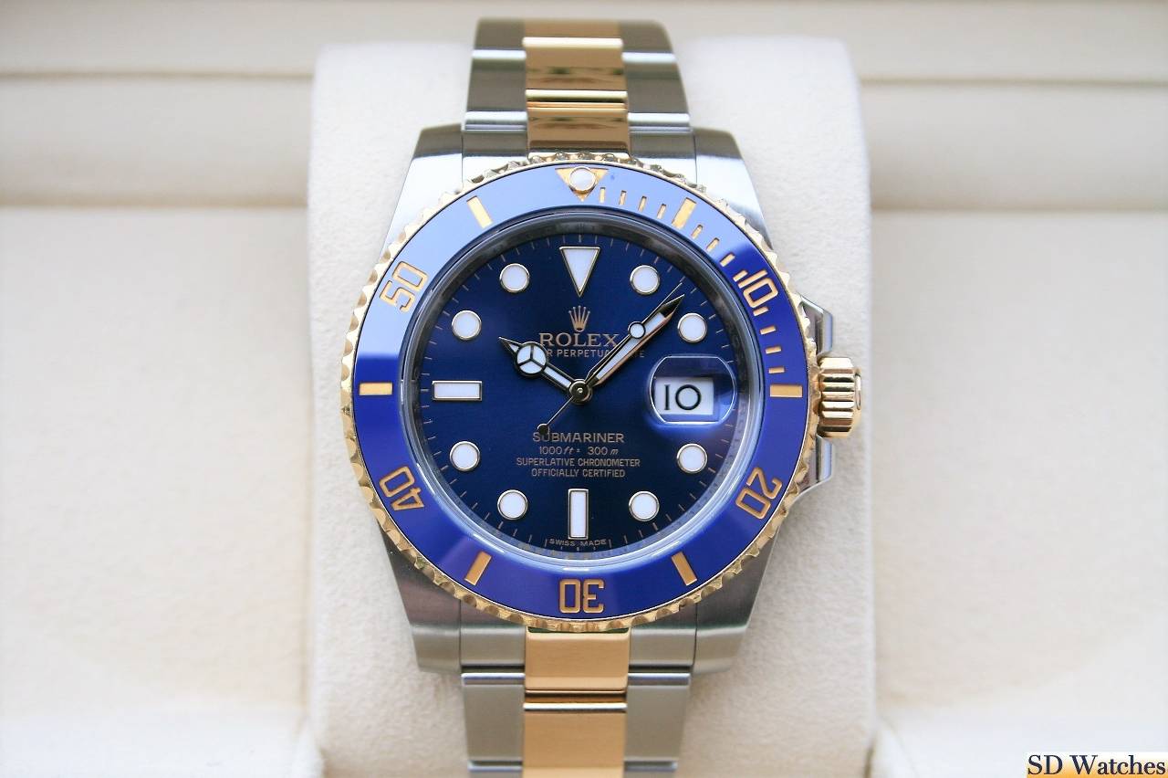 Rolex on sale blue marine