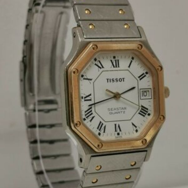 Tissot Seastar Octagonal コンビカラー 1980年代 Tissot Seastar Octagonal コンビカラー 1980年代 - メルカリ