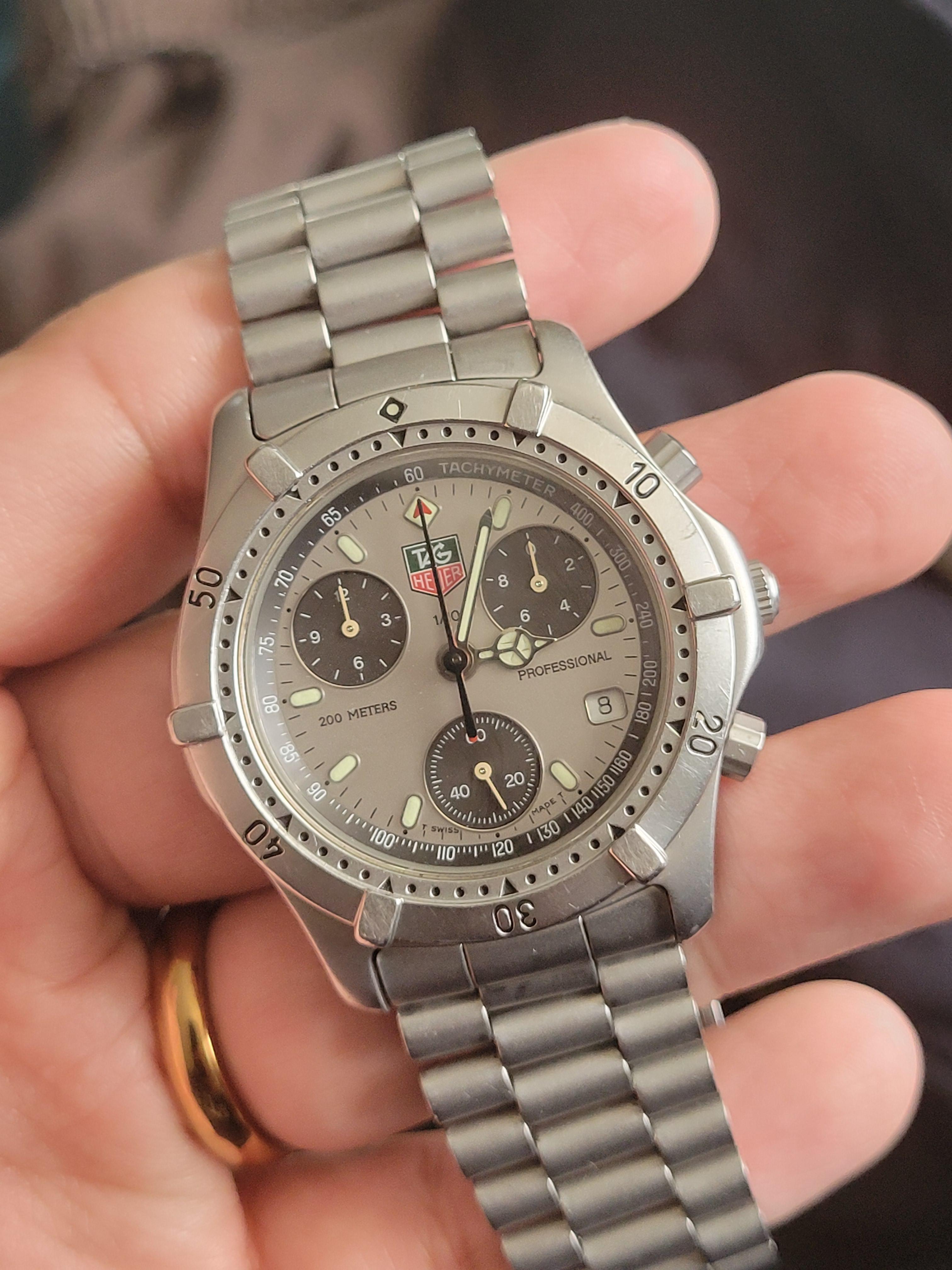 WTS Vintage Tag Heuer Chronograph Ref CE1111 WatchCharts