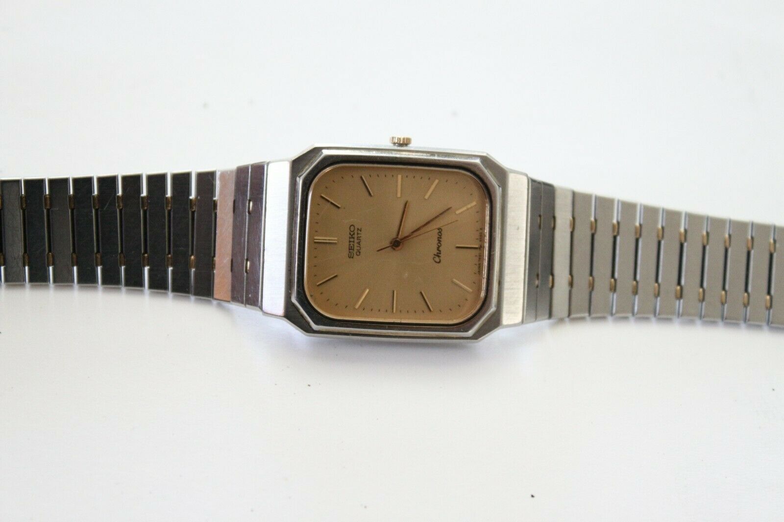 Seiko Chronos 7431-5400, Stainless Steel, two tone. | WatchCharts