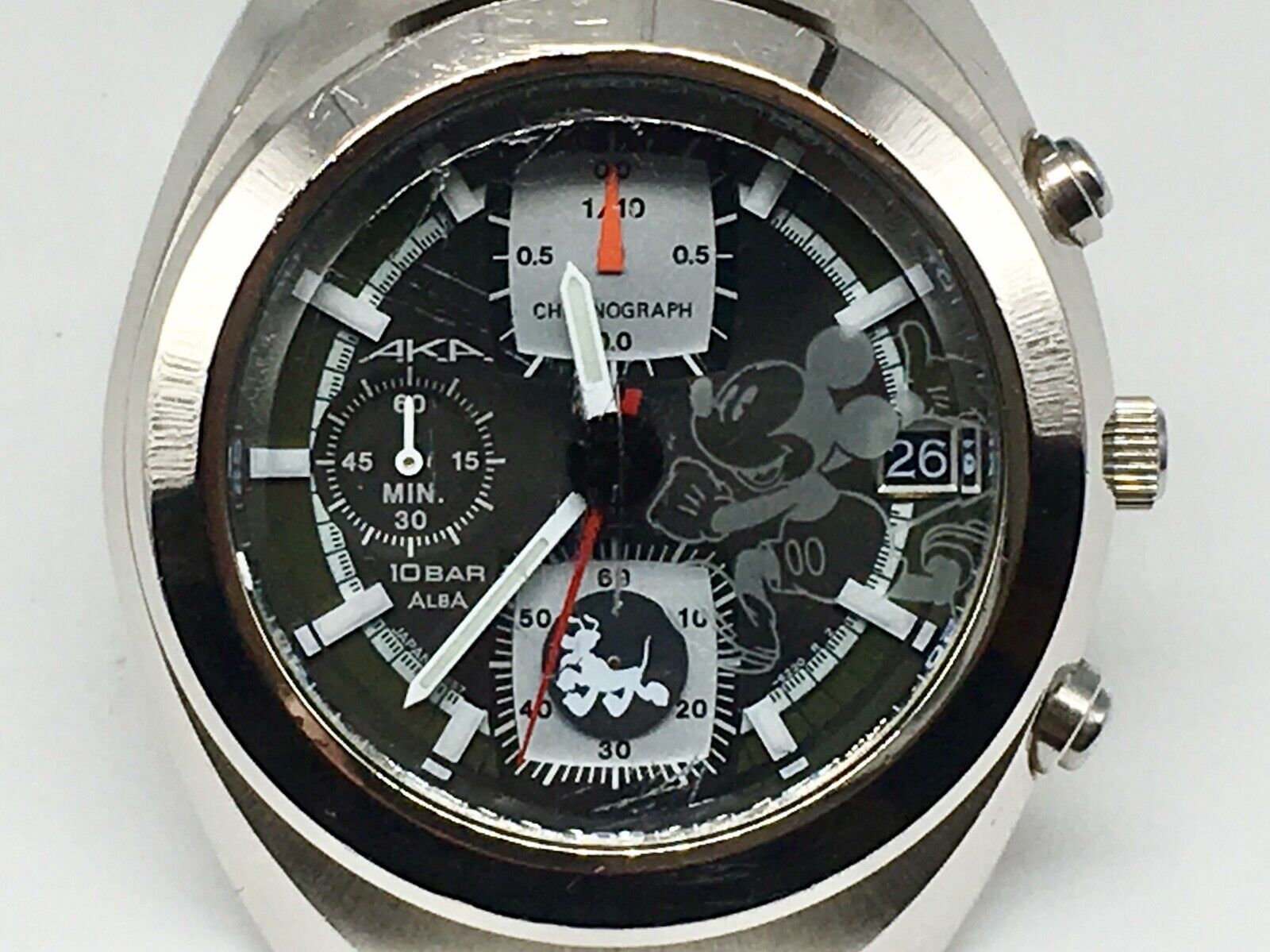 SEIKO ALBA AKA V657-6160 Disney Store Limited to 2000 Chronograph