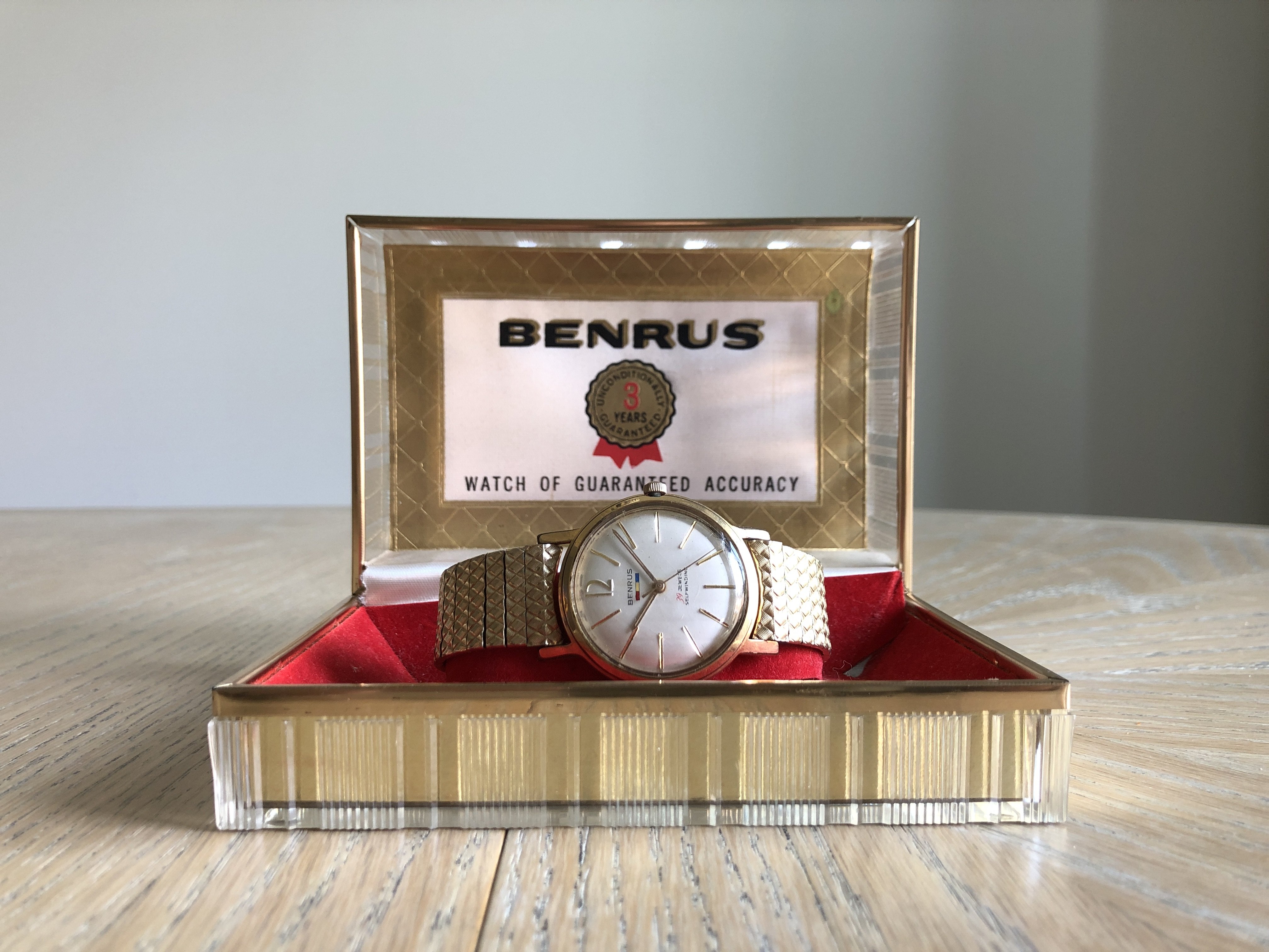 Benrus 39 discount jewel self winding