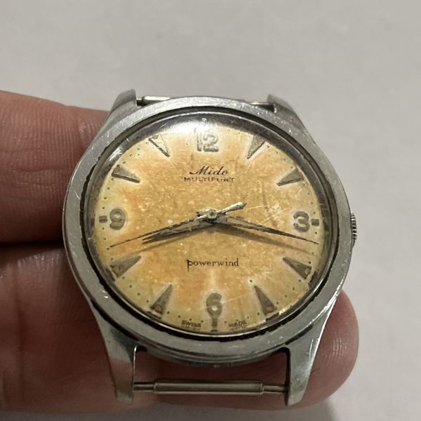 Vintage Mido Multifort Powerwind Rustless Steel â (Y ) | WatchCharts ...