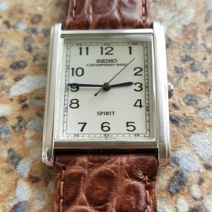 Rare Seiko Spirit Quartz 5S21 5A00 July 1988 Sweep Second