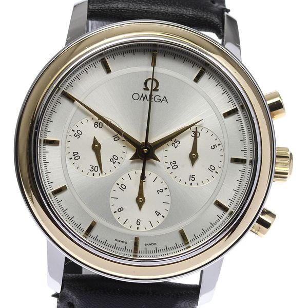 [OMEGA] Omega Devil Prestige Chronograph Manual Winding Men [Used