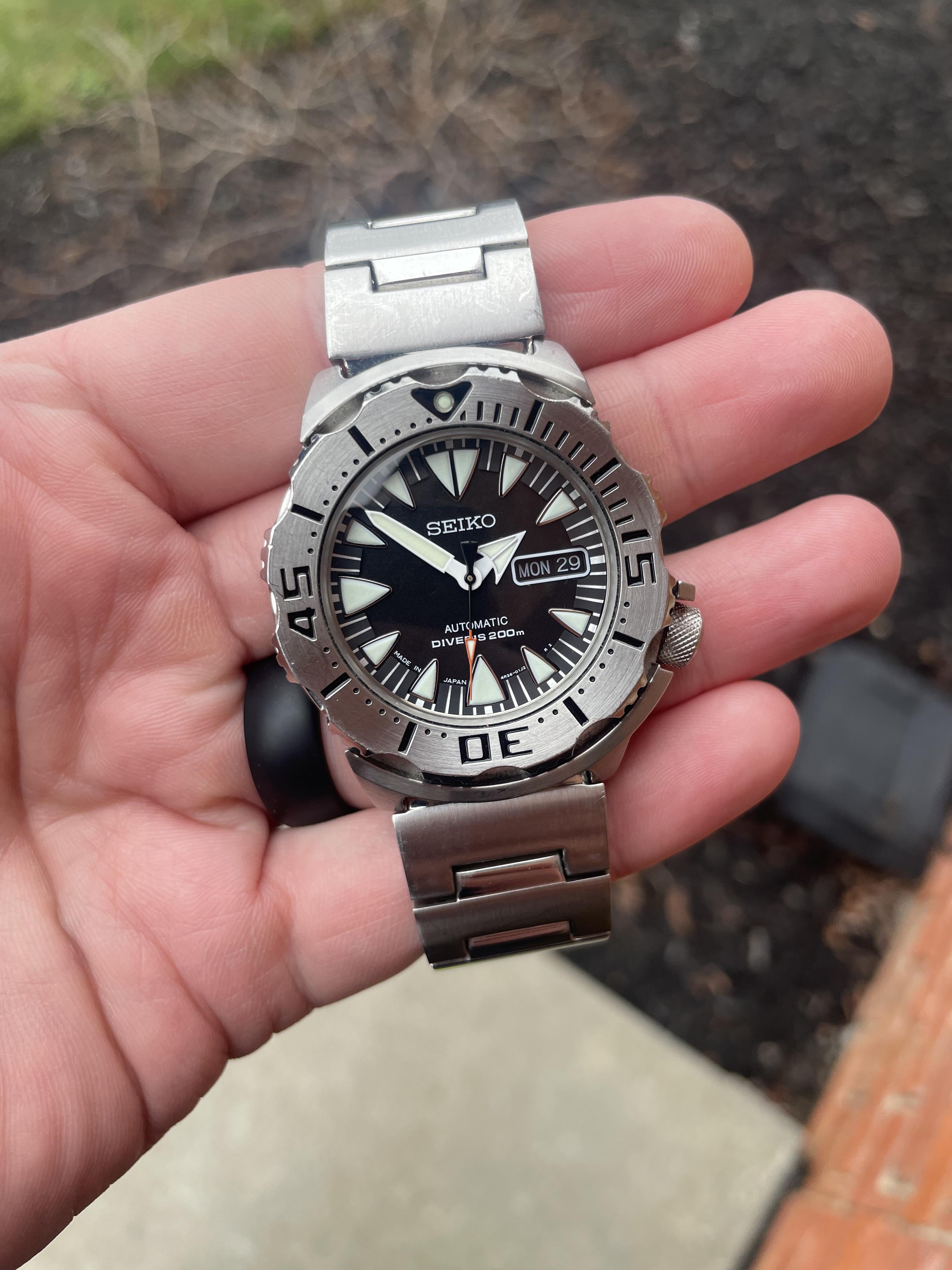 WTS Seiko SRP307J1 Second Generation Monster 275 OBO