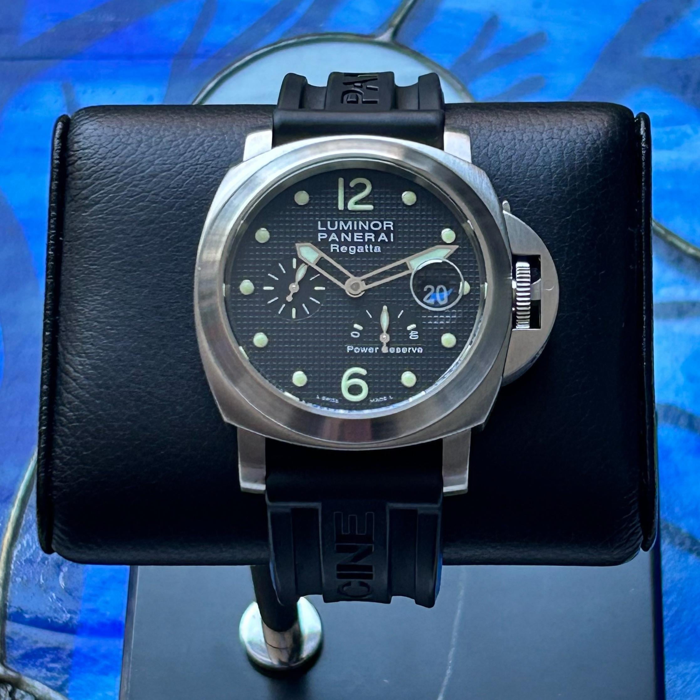 WTS PANERAI PAM00222 Luminor Regatta Yachts Challenge Power