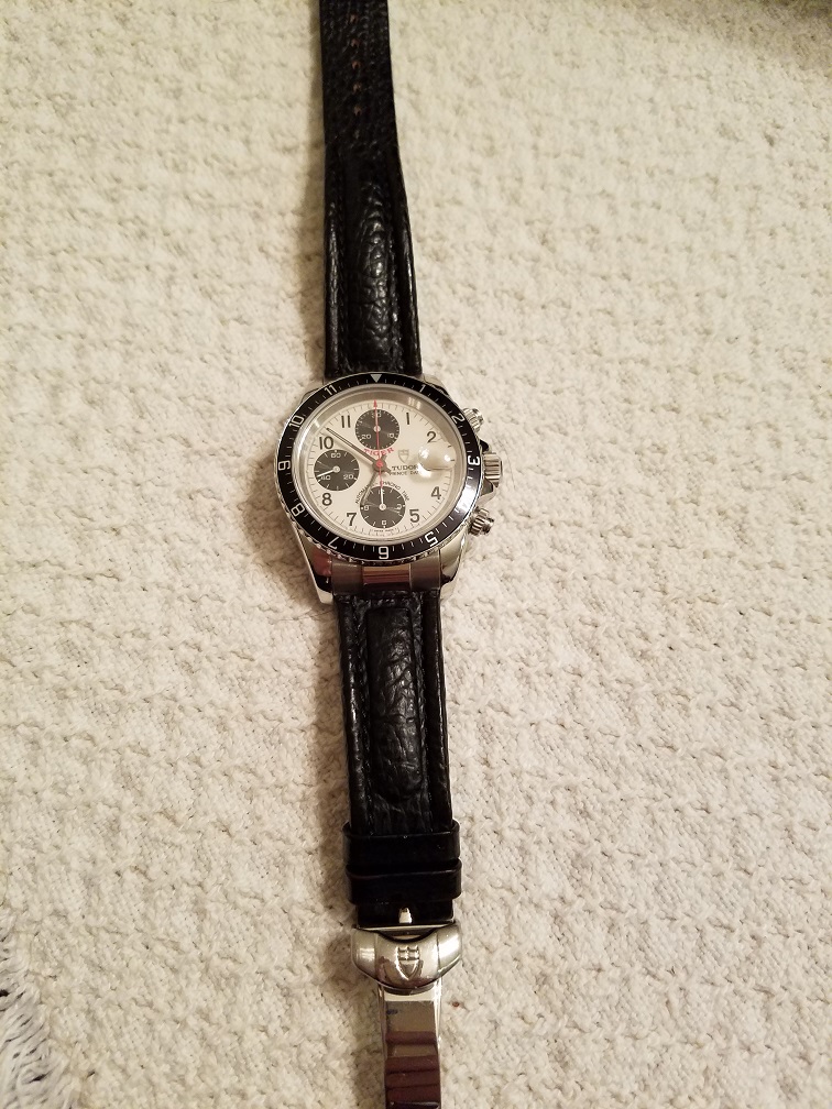 Fs Tudor Tiger Prince Date Chronograph 79270 Panda Dial Gmt Bezel