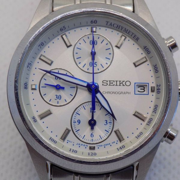 Hot sndv53p1 Deals SEIKO SNDV53P1 Chronograph 7T92 0VB0 Tachymetre