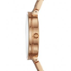 NEW! TORY BURCH REVA Rose Gold Stainless Steel Ivory Dial 36mm 