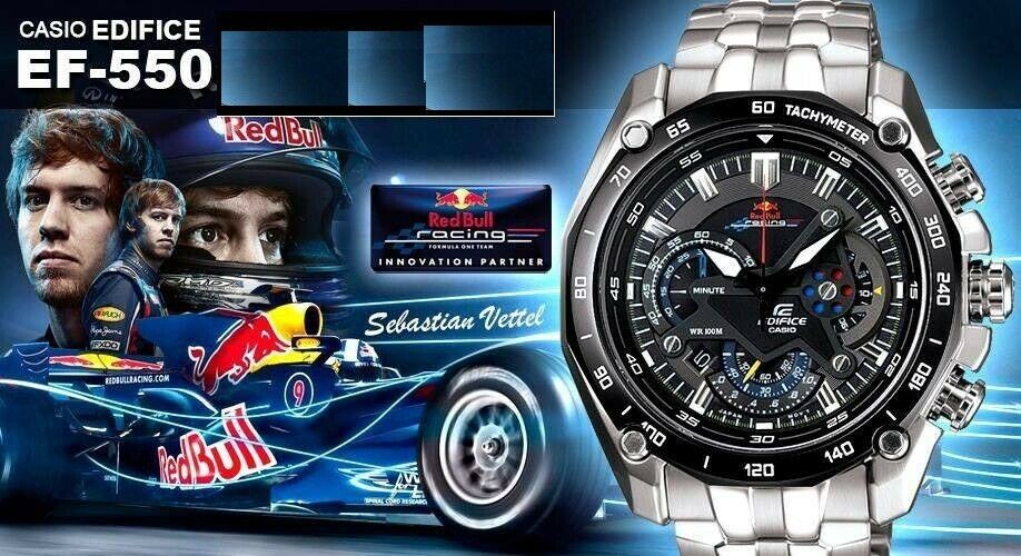 casio edifice ef 550 red bull