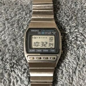 Vintage Seiko LCD Quartz A547 5049 Rare watch working | WatchCharts